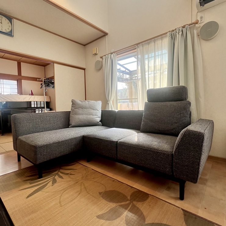 くつろげる良い品質のソファへ買い替え